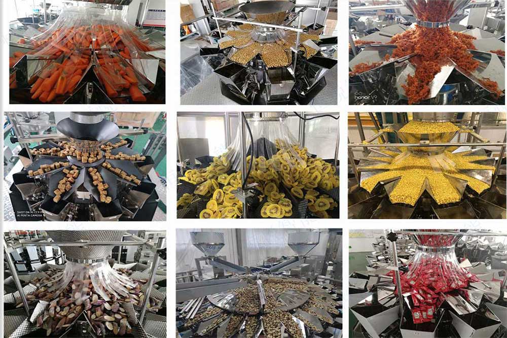 組合秤顆粒稱重包裝機