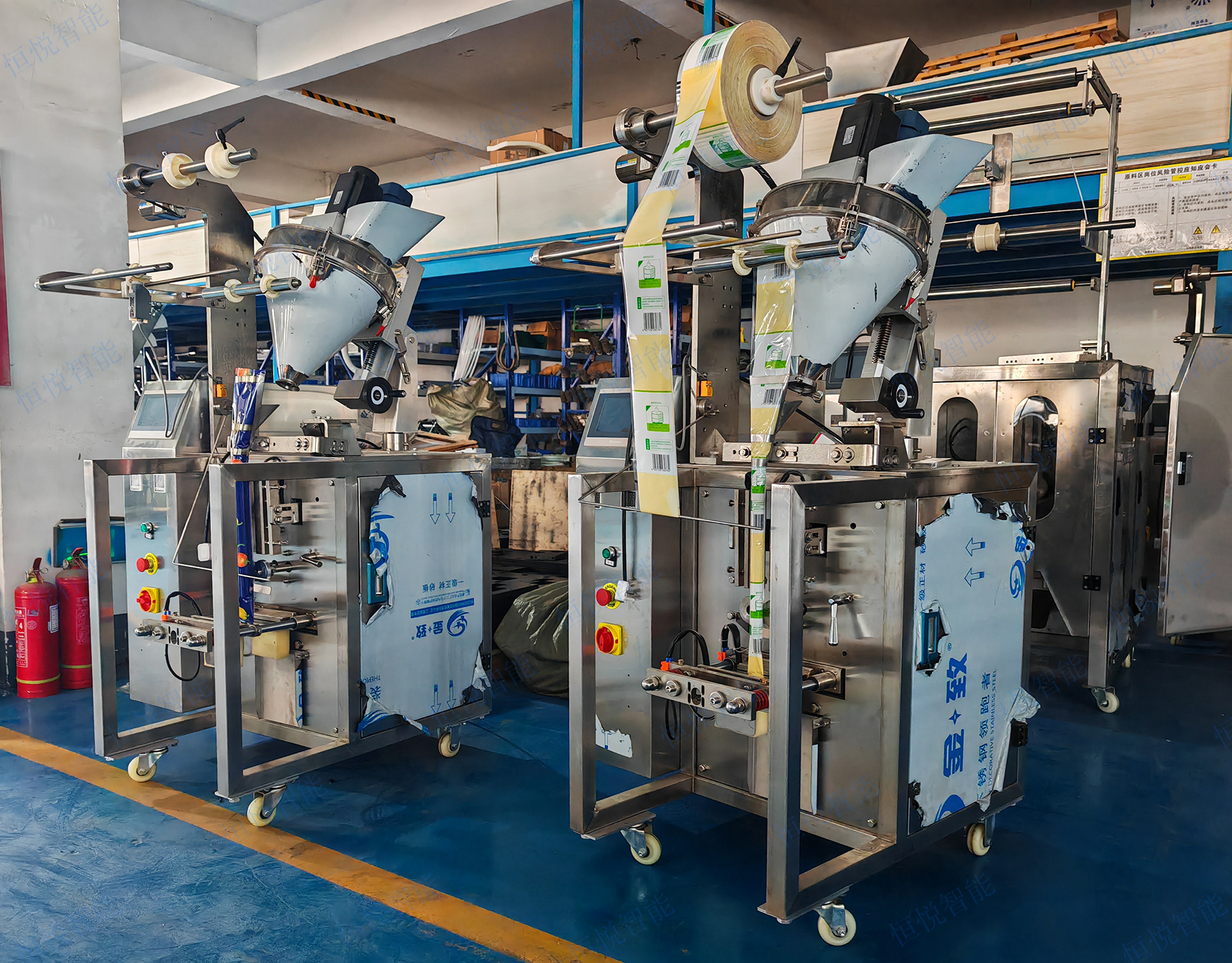 山藥粉包裝設(shè)備清理