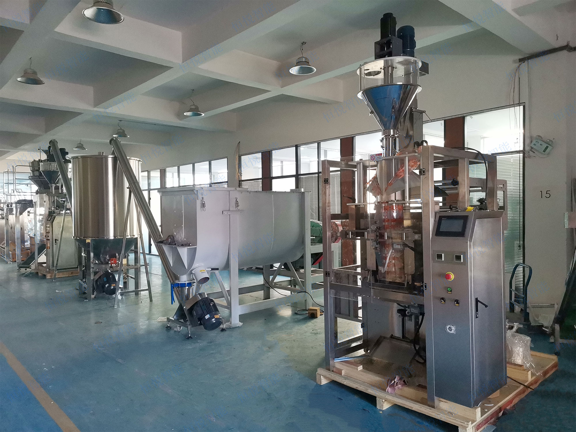 全自動(dòng)粉體包裝機(jī)流程自動(dòng)化