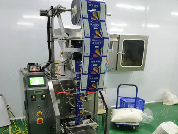 全自動的奶茶粉末顆粒包裝機(jī)