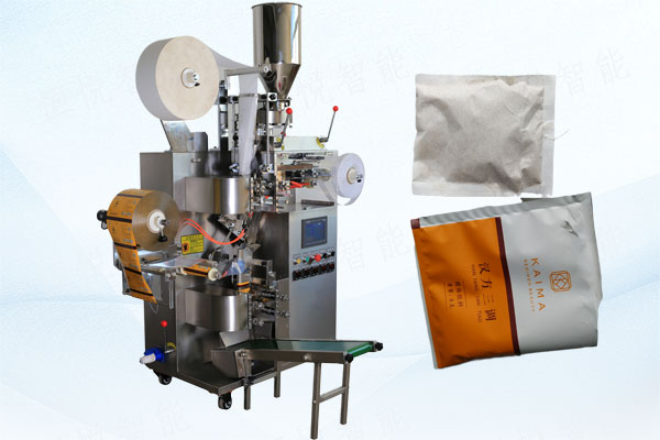 全自動袋泡茶包裝機，內(nèi)外袋一體成型