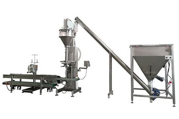 食品化工超細(xì)粉體自動(dòng)包裝機(jī)生產(chǎn)線