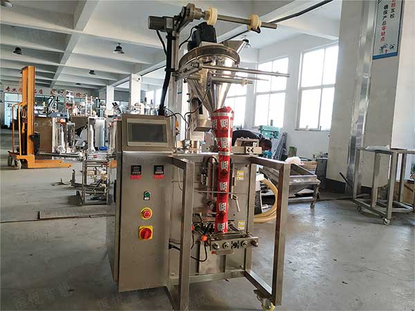 全自動足浴泡腳粉包裝機,無紡布袋型精美